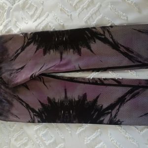 Noli tye dye patterned athletic leggings